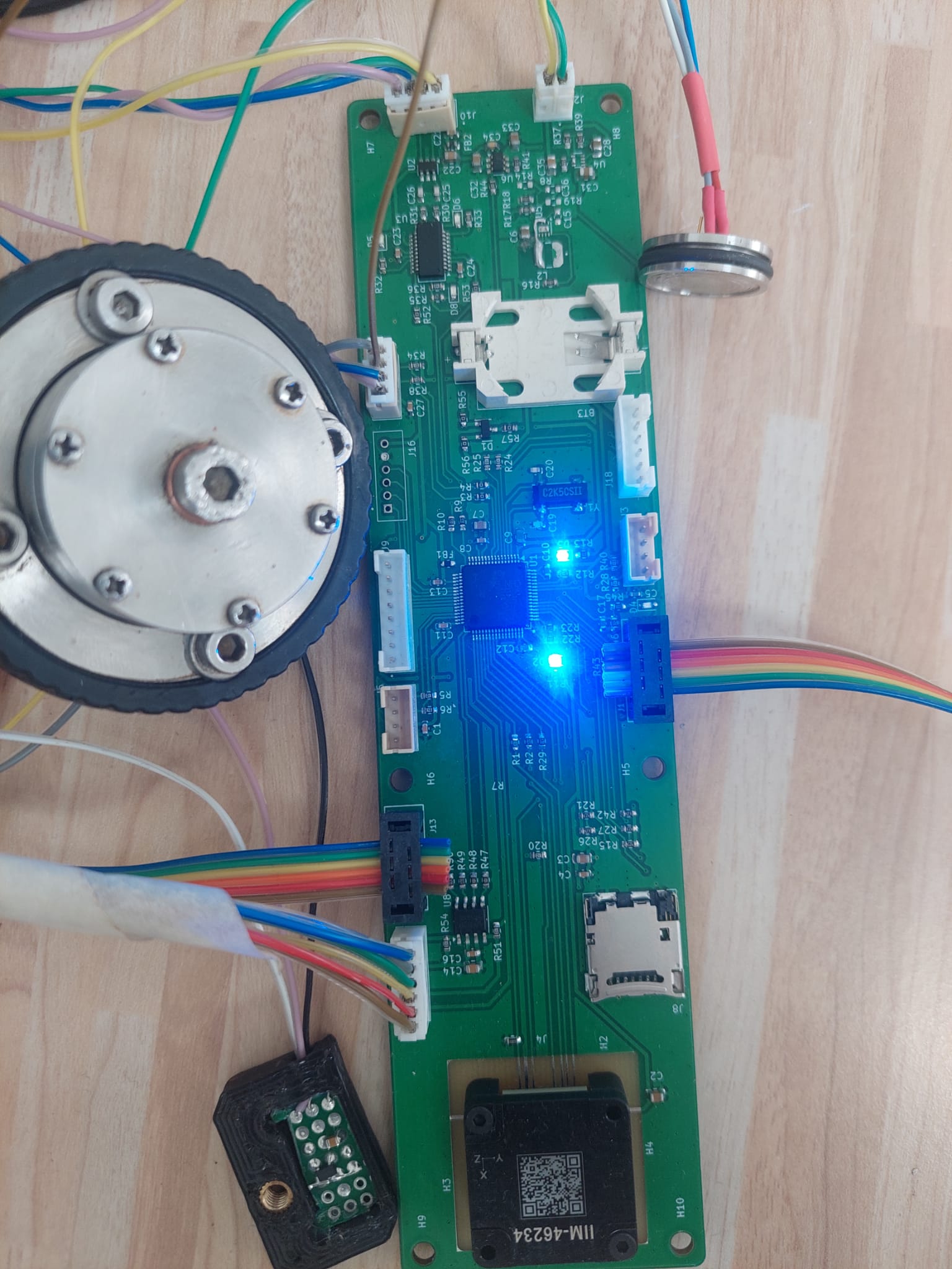 Cleaning Logger PCB